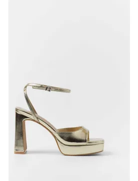 Sandalias de tiras de mujer con plataforma y cierre con pulsera al tobillo - Mim - FashionsVida