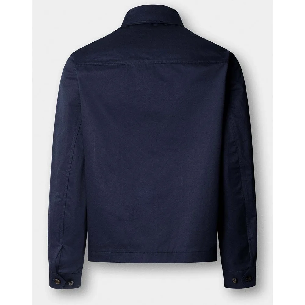 Chaqueta de hombre harrington de algodón - Hackett - FashionsVida