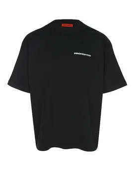 Prohibited T-shirt noir S - Prohibited - FashionsVida