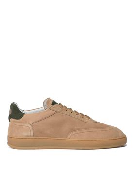 Sneakers Akira Amalfi In Suede Ecru Abete