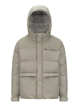 Giubbini uomo - le vrai 4.0 aurele heavy warm - verde - K-way - FashionsVida