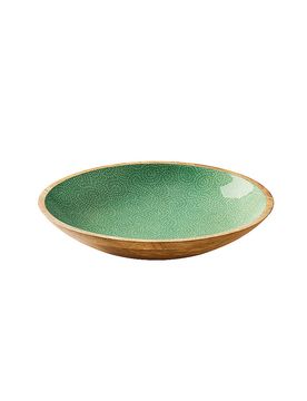 Schale 30cm BrUSH GREEN Gruen grün baby