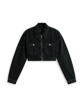 Chaqueta vaquera negro S