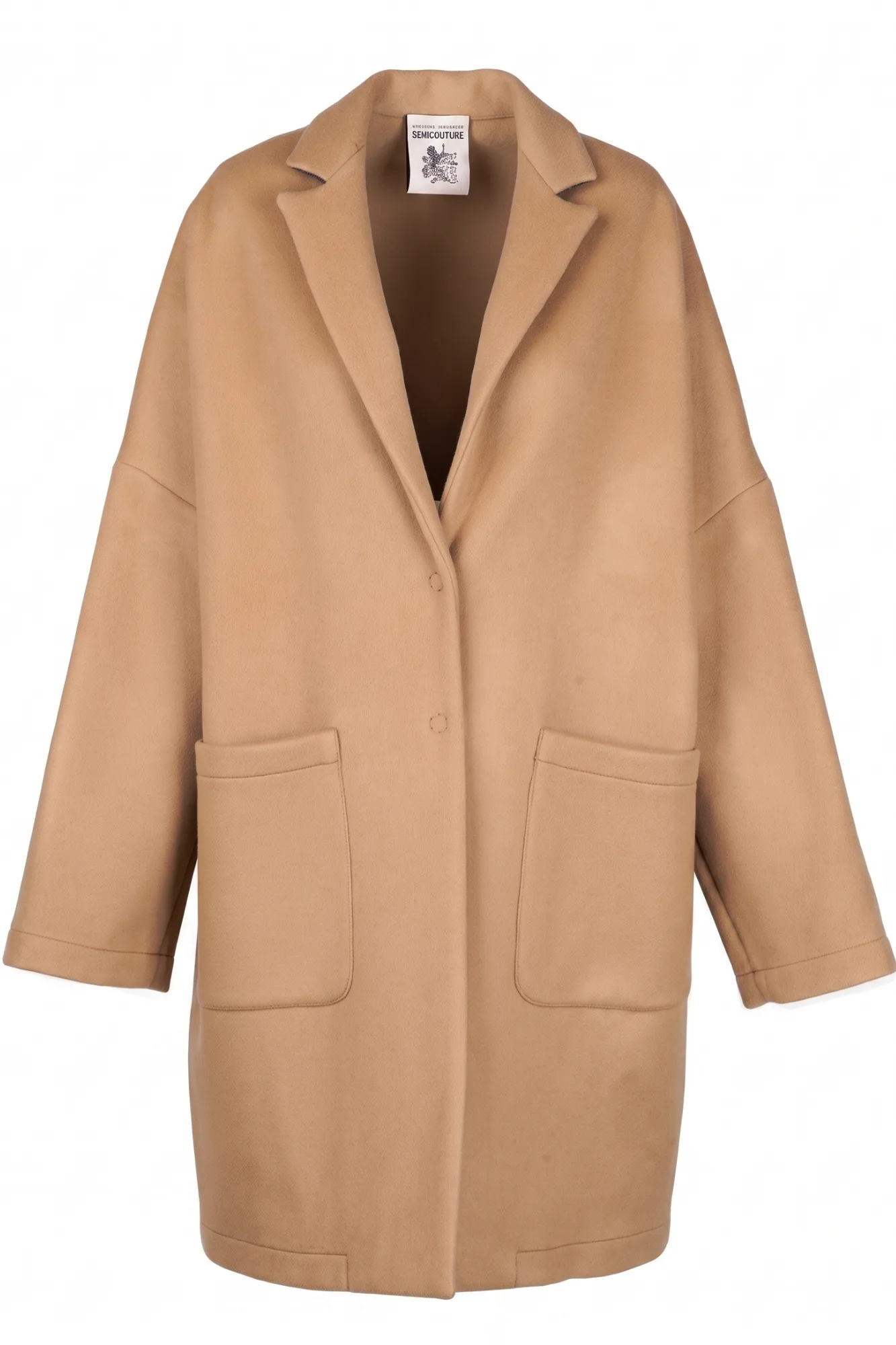 Semi Couture - Cappotto - 480889 - Cammello - Semi-Couture - FashionsVida