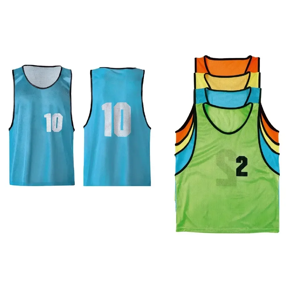 Trainingsleibchen nummeriert (11 - 15) (x5) - Violet - unisex - Size: S - Tremblay CT - FashionsVida