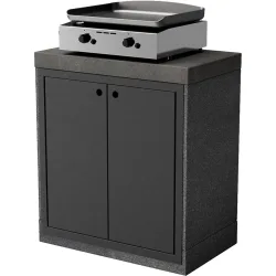 Modulo Tuozi Black Venit 78 Con Plancha Inicial 50 Y Dupla Puerta Veno