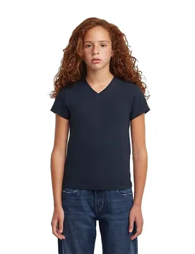 T-shirt à Manches Courtes Et Col En V Eyben 2.0 Slim Fit Salute 14 Années Fille