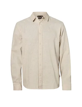 Herren Hemd Värnamo InsectSafe Hanf Mix beige M M - Pinewood - FashionsVida