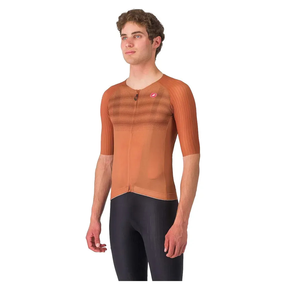 Maillot De Triathlon à Manches Courtes Aero Rc 8s - Castelli - FashionsVida