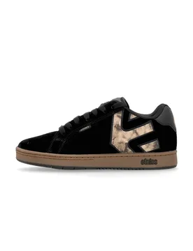 Scarpe Skate Uomo Fader Black/gum - Etnies - FashionsVida