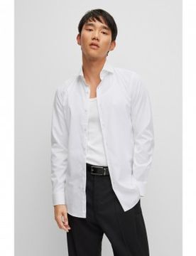 Para hombre. 50482056 Camisa Kason (37), Casual, Algodón, Manga larga