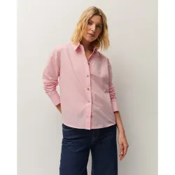 Camisa de mujer liso y larga