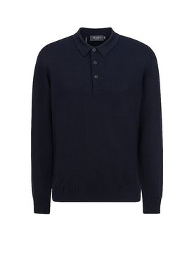 Polo-Pullover blau 52 herren