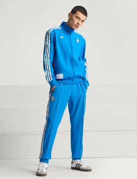 Track top Terrace Icons Real Madrid XS Blue Bird / White - Adidas - FashionsVida
