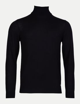 Pullover aus Schurwolle Blau XL