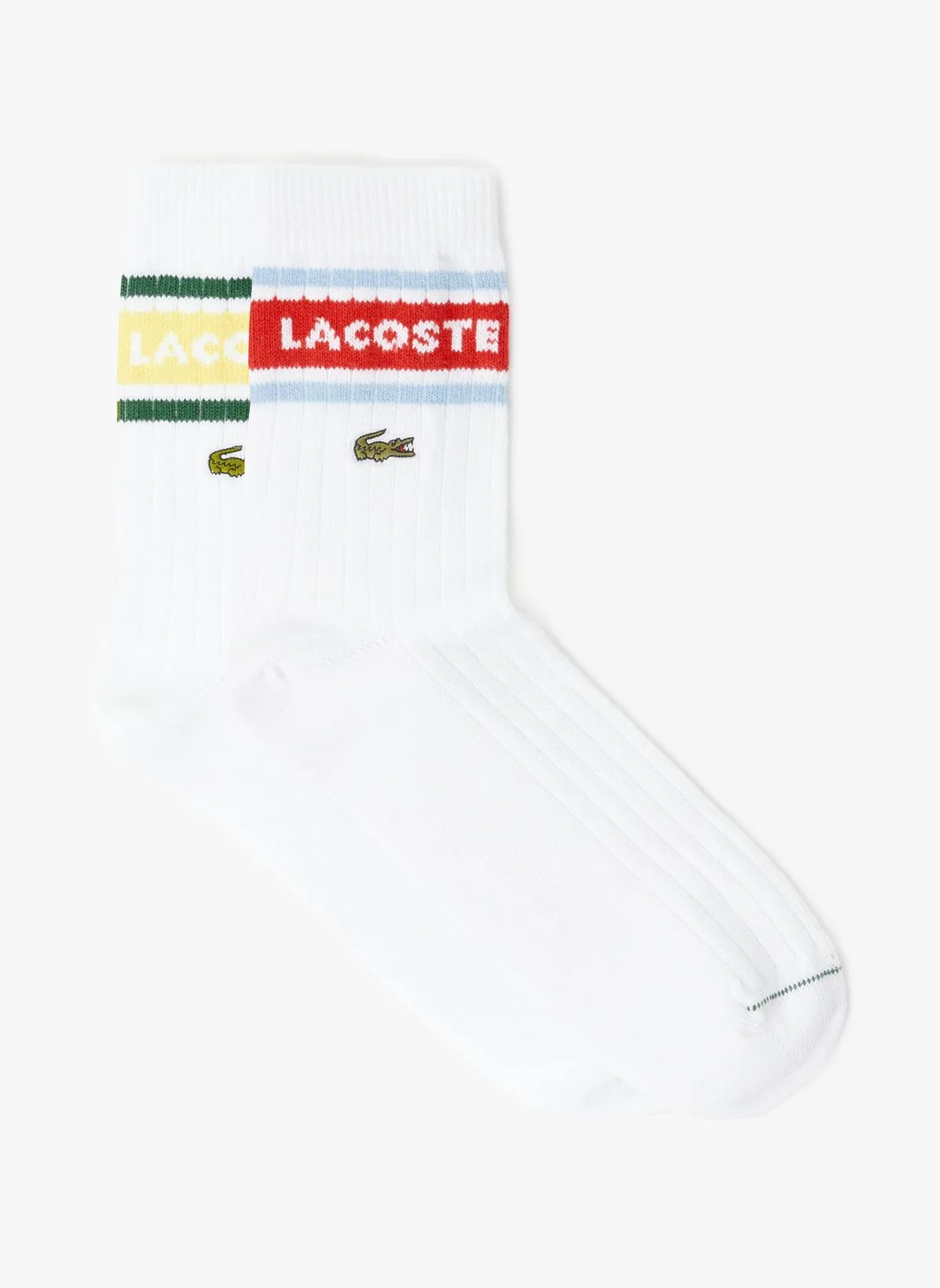 Lot de 2 paires de chaussettes logotypées - Lacoste - FashionsVida