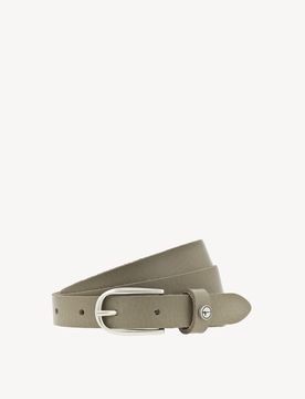 Cintura di pelle beige - 105