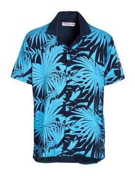 Hemd Herren Azurblau M,S Herren