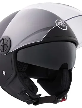 Casco Moto Jet 840 DUAL SHIELD Nero Opaco taglia XS - BHR - FashionsVida