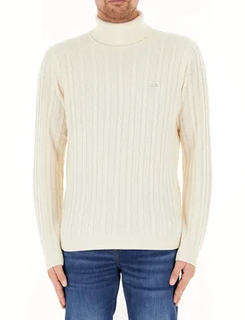 SUN68 Maglione dolcevita BIANCO XL - Sun68 - FashionsVida