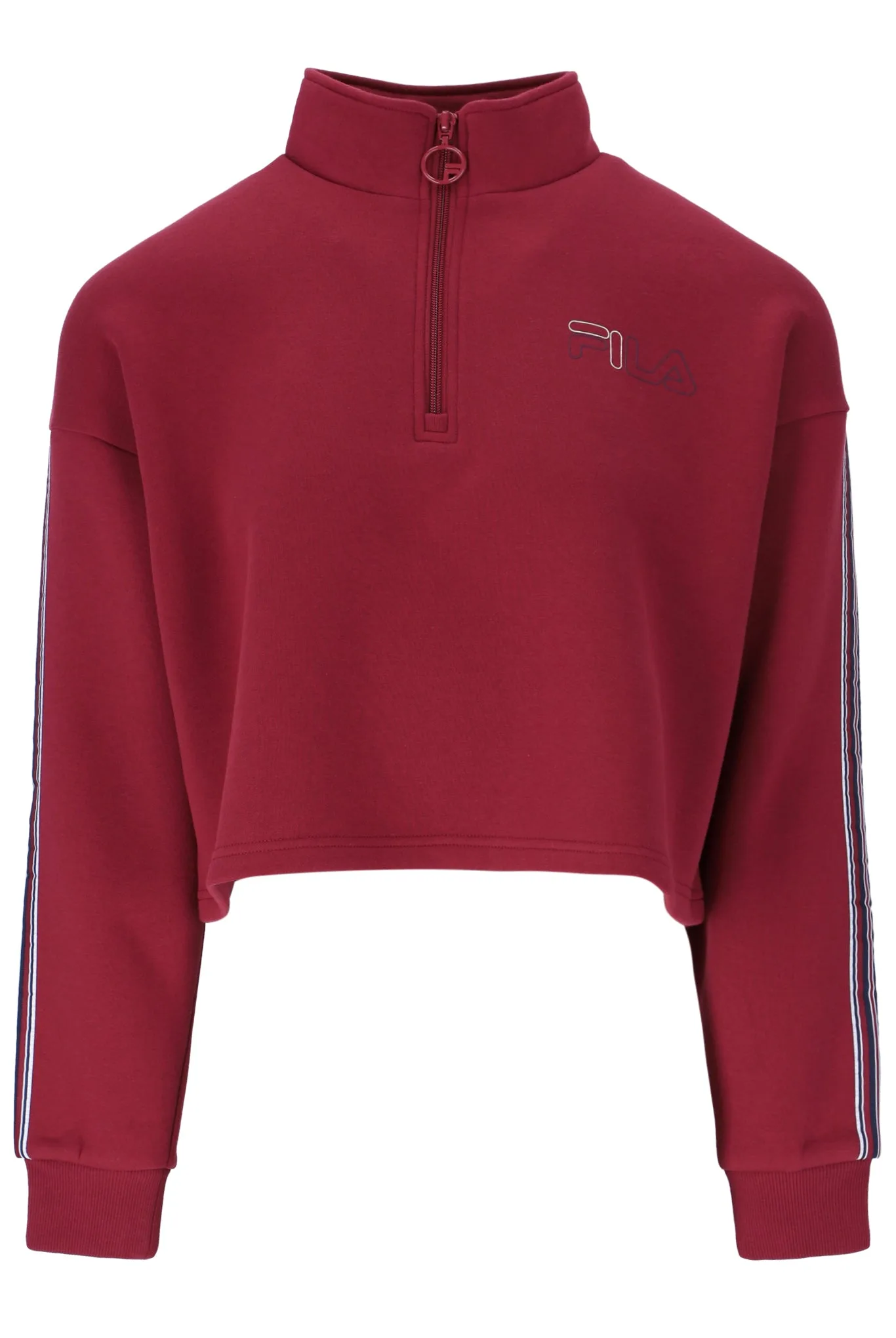 Adalyn Half Zip Fleece Sweater - XS - FILA - FashionsVida