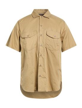 BEAMS Hemd Herren Khaki S Herren