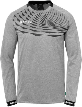T-shirt à Manches Longues Wave 26 Dark Grey Mélange / Anthra S
