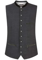 Trachtenweste Gregorio (anthra, Gr. 56) von Classics für Herren, Oberteile, 100% Polyester