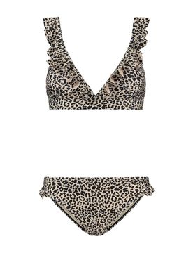 Shiwi Bikini 'Bobby' beige / negro