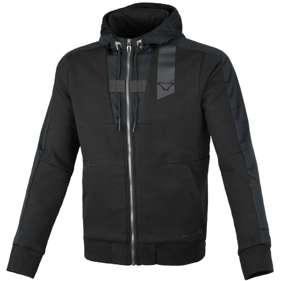 Felpa casual con cappuccio Donna Granyte Nero taglia M - Macna - FashionsVida