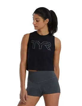 T-shirt Sans Manches Airtec Crop Black XL