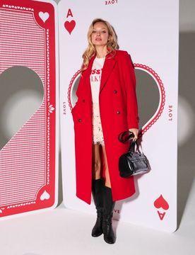 Sinsay - Cappotto lungo - rosso