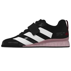 Chaussures D´haltérophilie Adipower Iii Core Black / Cloud White / Purrub EU 42