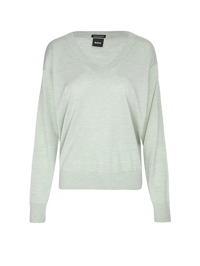 Pullover FREESLYN vert clair XS - BOSS - FashionsVida