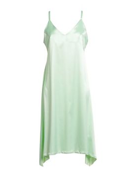 Midi-Kleid Damen Säuregrün 36 Damen