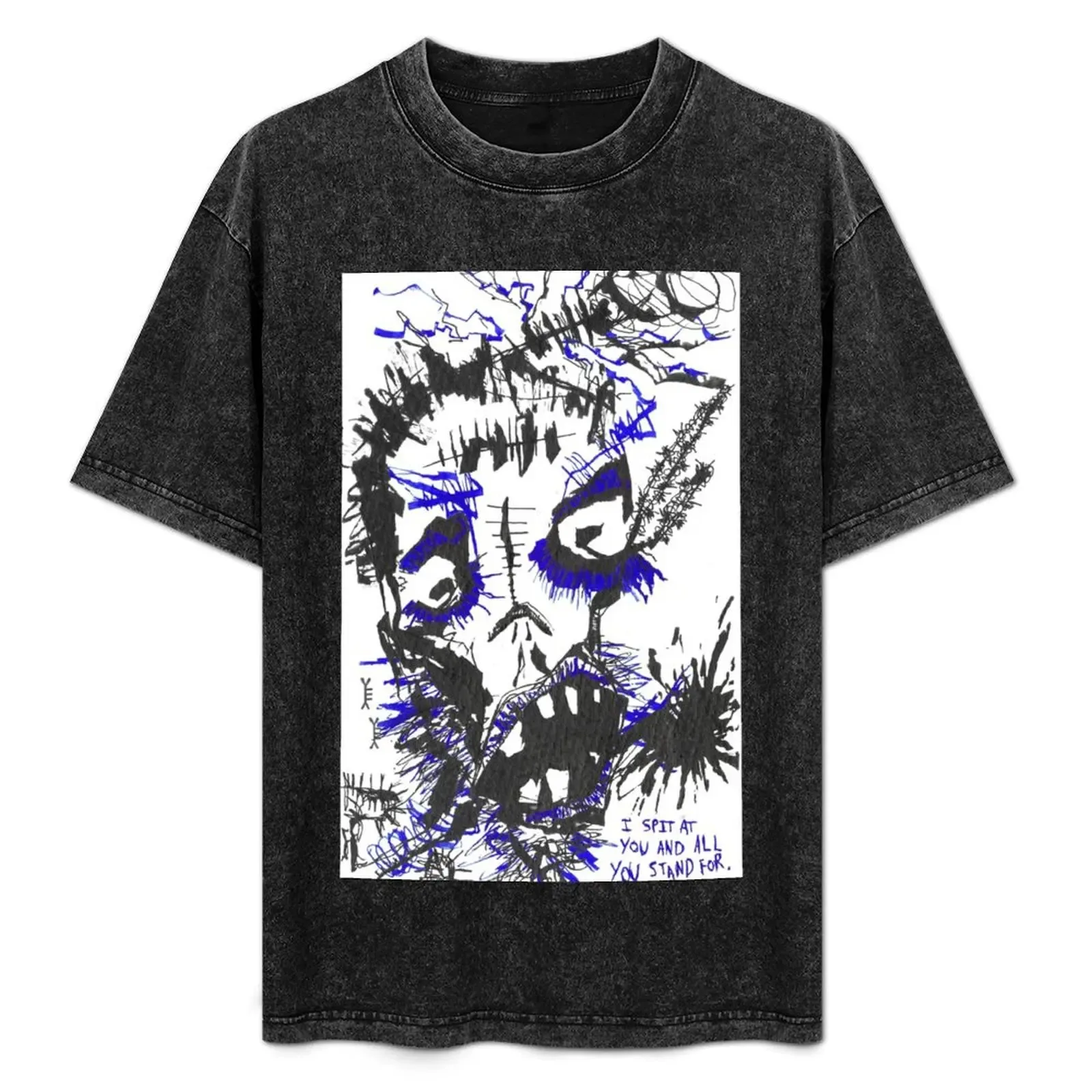 I spit at you T-Shirt Basic Simple Casual Short Sleeve Tee - Aliexpress - FashionsVida