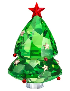 Joyful Albero di Natale, Verde OS - Swarovski - FashionsVida