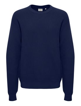 Solid Jersey 'Hami' azul oscuro