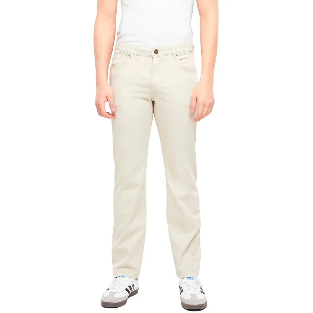 Pantaloni Stretch Twill 5 Pocket Soft Seagrass 34 - Urban classics - FashionsVida