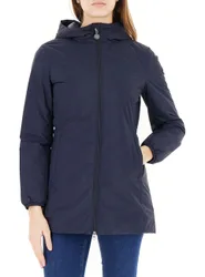 Parka con cappuccio BLU NOTTE L