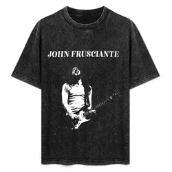 JOHN FRUSCIANTE T-Shirt All Match Basic Short Sleeve Top