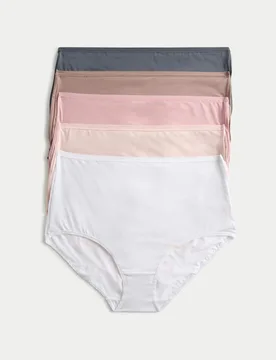 Pk Microfibre Full Briefs Brown Haze female - M&S - FashionsVida