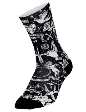 Cycology Chaussettes Velo Tattoo