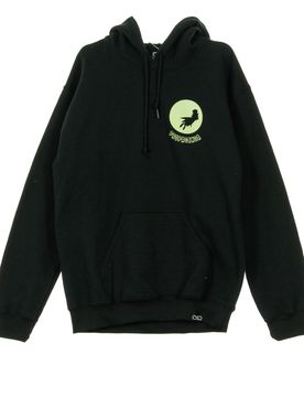 Felpa Cappuccio Uomo Black Vampire Black