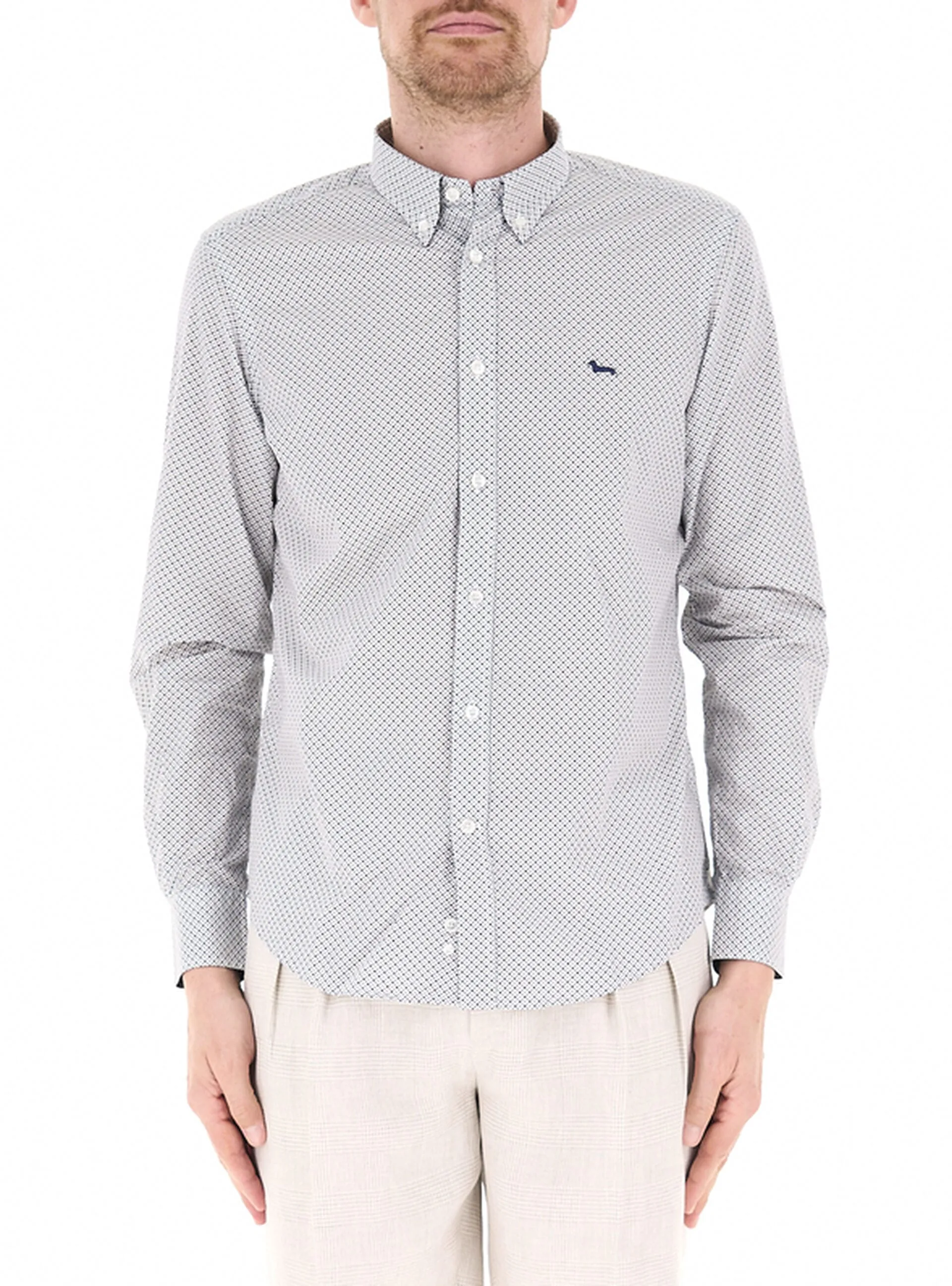 Camicia button-down GRIGIO XXL - Harmont & Blaine - FashionsVida