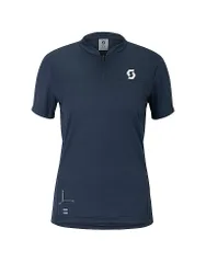 Damen Radshirt Vertic Zip dunkelblau L W