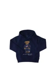 Felpa con cappuccio POLO BOYS BLU NAVY S
