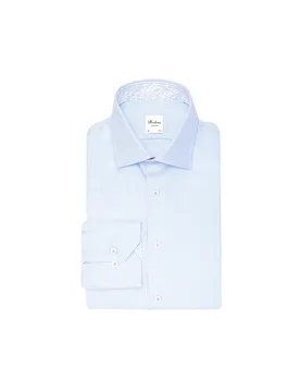 Camisa Regular Fit azul claro 39 - Stenströms - FashionsVida