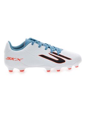 Scarpe da calcio bianche con lacci e suola FG SKX 2 JR YO 32