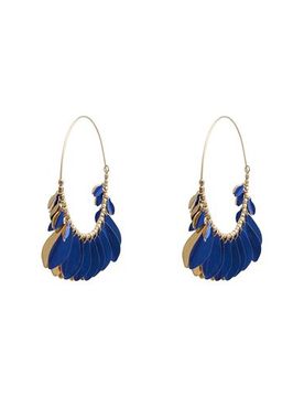 Ohrring Damen Blau -- Damen